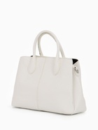 Сумка женская тоут TEXTURA на молнии, 29×11×23 см, однотонная, белая - Фото 6