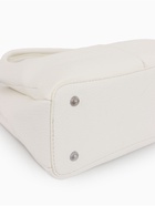 Сумка женская тоут TEXTURA на молнии, 29×11×23 см, однотонная, белая - Фото 2