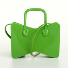 Сумка детская для девочки без застёжки, зелёная - Фото 3