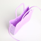 Сумка детская для девочки без застёжки, сиреневая - Фото 4