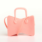 Сумка детская для девочки без застёжки, розовая - Фото 3