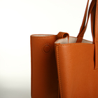 Сумка женская на магните, цвет рыжий - Фото 7