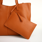 Сумка женская на магните, цвет рыжий - Фото 8