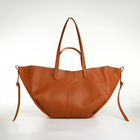 Сумка женская на магните, цвет рыжий - Фото 4