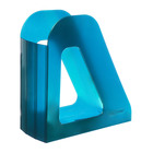 Лоток для бумаг вертикальный Стамм "Фаворит", ширина 90 мм, зеленый хамелеон - фото 25471263