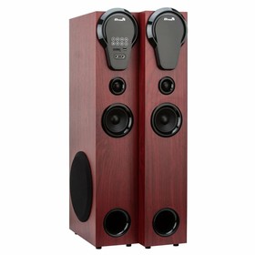 Колонка 08" (30-36 HOME SOUND) динамик 6шт/2х8"; 2х4"; 2х1.5" комплект 2 колонки ELTRONIC (красная)