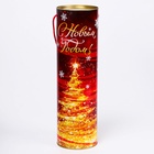 Подарочная коробка, тубус «Красно-Золотая» 99×340 мм . - Фото 3