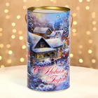 Подарочная коробка, тубус «Дедушка Мороз» 120×220 мм - Фото 2