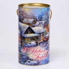 Подарочная коробка, тубус «Дедушка Мороз» 120×220 мм - Фото 3