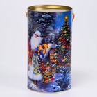 Подарочная коробка, тубус «Дедушка Мороз» 120×220 мм - Фото 4