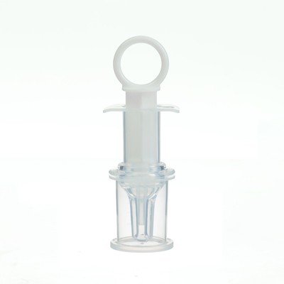 Шприц дозатор для лекарств и прикорма Крошка Я с мерным стаканчиком-колпачком, 20 мл., от 0 мес.