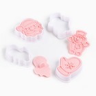 Формы для выпечки новогодние «Посылка от Деда Мороза», 4 шт. - Фото 4