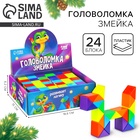Головоломка- змейка, прямоугольная, в шоубоксе - Фото 1
