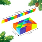 Головоломка- змейка, прямоугольная, в шоубоксе - Фото 2