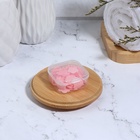 Мыло листовое, в пластинах, 72 (± 2) шт., в футляре, розовое - Фото 4