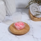 Мыло листовое, в пластинах, 72 (± 2) шт., в футляре, розовое - Фото 5