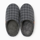 Тапочки женские, размер 36-37, цвет серый - фото 25421850