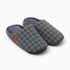 Тапочки женские, размер 40-41, цвет серый - фото 25421857