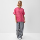 Футболка женская MINAKU, цв.розовый, р-р 42-44 - фото 25422126