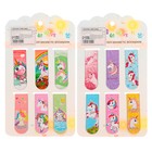 Набор закладок магнитных для книг Calligrata «Пони», 6 штук, 60×19 мм, МИКС - Фото 3