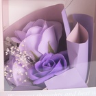 Фигурка светящаяся RISALUX «Букет роз», LED-ночник, 3×AG10, розовый, 7.5×15.5×23 см - Фото 6