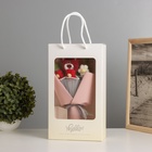 Фигурка светящаяся RISALUX «Букет. Медведь», LED-ночник, 3×AG10, 8×17×29 см - Фото 1