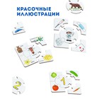 Пазлы ассоциации «Кто где живёт?», «Цифры и счёт», «Профессии», набор из 3 шт. - Фото 3