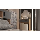 Спальный гарнитур «Бася», комплект 6 предметов, цвет графит/дуб крафт - Фото 8