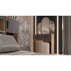 Спальный гарнитур «Бася», комплект 6 предметов, цвет графит/дуб крафт - Фото 8