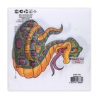 Салфетки бумажные «Весёлая змея» 2 слоя, 33×33 см, 20 шт. - Фото 3