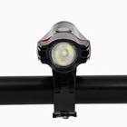 Фонарь велосипедный передний аккумуляторный, водонепроницаемый, 1 диод, 4 режима, красный - Фото 2