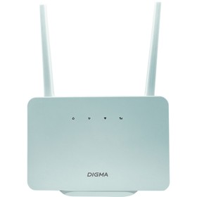 Интернет-центр Digma HOME (D4GHMAWH) N300 10/100BASE-TX/4G(3G) cat.4 белый