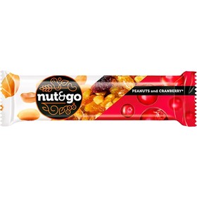 Батончик «Nut&Go», арахис и клюква, 42 г (комплект 3 шт)