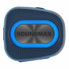 Портативная аудиосистема Soundmax SM-PS5019B(синий) - фото 51635182 Портативная аудиосистема Soundmax SM-PS5019B(синий) - фото 51635182