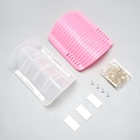 Массажёр - чесалка на угол, размер S, 13.5×9×5 см, с кошачьей мятой, розовый - Фото 5