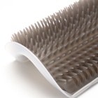 Массажёр - чесалка на угол, размер L, 17×11×6.2, с кошачьей мятой, серый - Фото 6