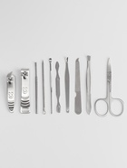 Набор маникюрный «Люси», 10 предметов, кожзам-чехол, ментоловый - Фото 4