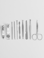 Набор маникюрный «Люси», 10 предметов, кожзам-чехол, фуксия - Фото 4