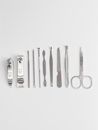 Набор маникюрный «Люси», 10 предметов, кожзам-чехол, коричневый - Фото 4