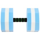 Гантель для аквааэробики ONLYTOP, гексагональная, 27×16×16 см, цвет голубой - Фото 4