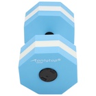 Гантель для аквааэробики ONLYTOP, гексагональная, 27×16×16 см, цвет голубой - Фото 5