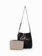 Сумка женская TEXTURA на винтовом замке, 24×11×24 см, чёрная - Фото 4