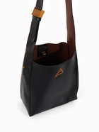 Сумка женская TEXTURA на винтовом замке, 24×11×24 см, чёрная - Фото 11