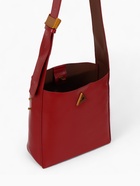 Сумка женская TEXTURA на винтовом замке, 24×11×24 см, бордовая - Фото 13