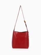 Сумка женская TEXTURA на винтовом замке, 24×11×24 см, бордовая - Фото 8