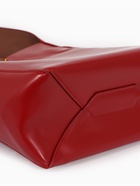 Сумка женская TEXTURA на винтовом замке, 24×11×24 см, бордовая - Фото 10