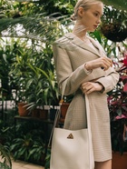 Сумка женская TEXTURA на винтовом замке, 24×11×24 см, белая - Фото 17