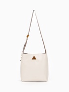 Сумка женская TEXTURA на винтовом замке, 24×11×24 см, белая - Фото 6