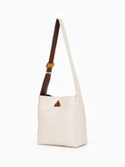 Сумка женская TEXTURA на винтовом замке, 24×11×24 см, белая - Фото 7