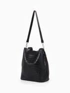 Сумка женская TEXTURA на магните, 24×14×29 см, чёрная - Фото 4